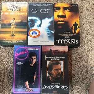 Collection of Classic Movie VHS Tapes